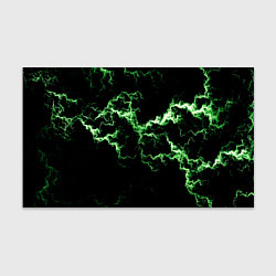 Бумага для упаковки Lightning green glow