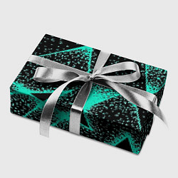 Бумага для упаковки The triangle is light blue, цвет: 3D-принт — фото 2