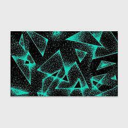 Бумага для упаковки The triangle is light blue