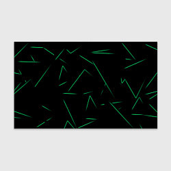 Бумага для упаковки Color light green line