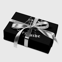 Бумага для упаковки Дарт вейдер надпись тёмная сторона, цвет: 3D-принт — фото 2