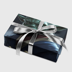 Бумага для упаковки Объемный Йода, цвет: 3D-принт — фото 2