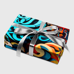 Бумага для упаковки Abstract graffiti - ai art, цвет: 3D-принт — фото 2