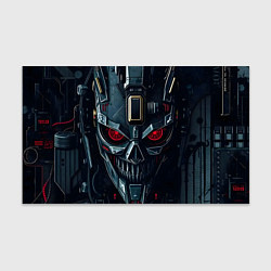 Бумага для упаковки Робот с красными глазами