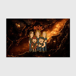 Бумага для упаковки ACDC карикатурный стиль, цвет: 3D-принт