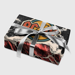 Бумага для упаковки ACDC ретро лого, цвет: 3D-принт — фото 2