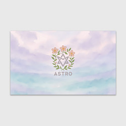 Бумага для упаковки Astro цветочный логотип