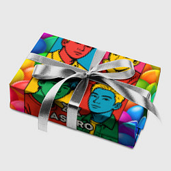 Бумага для упаковки Astro радужный портрет группы, цвет: 3D-принт — фото 2