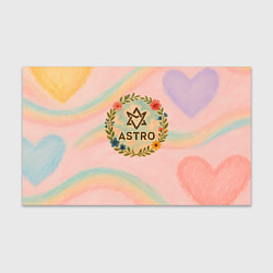 Бумага для упаковки Astro круглый цветочный логотип
