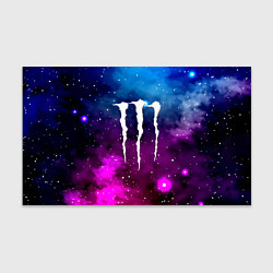 Бумага для упаковки Monster energy neon space