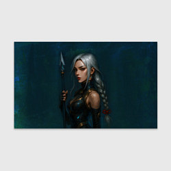 Бумага для упаковки Девушка с копьем китайский стиль