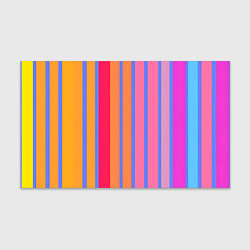 Бумага для упаковки Теплые цветные полосы