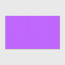 Бумага для упаковки Розовый сиреневый узор в клетку и горох