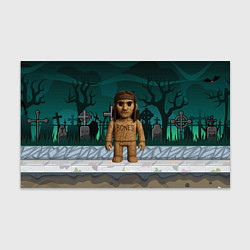 Бумага для упаковки Bones в стиле куклы Вуды