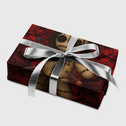 Бумага для упаковки Кукла Вуду Bones, цвет: 3D-принт — фото 2