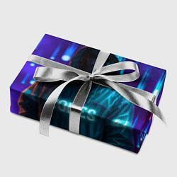 Бумага для упаковки Bones в стиле киберпанк, цвет: 3D-принт — фото 2