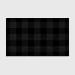 Бумага для упаковки Английский черный в клетку текстура, цвет: 3D-принт