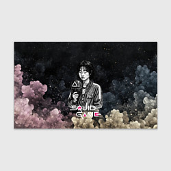 Бумага для упаковки Игрок 067 с маской - Игра в кальмара, цвет: 3D-принт