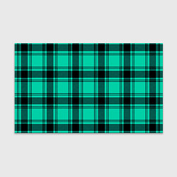 Бумага для упаковки Checkered turquoise