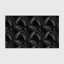 Бумага для упаковки Palm black and white, цвет: 3D-принт