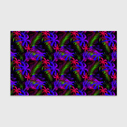 Бумага для упаковки Palm purple pink
