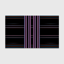 Бумага для упаковки Neon red blue black