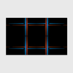 Бумага для упаковки Neon black red blue