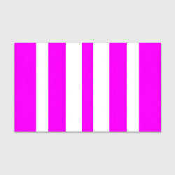 Бумага для упаковки Color white pink lines, цвет: 3D-принт