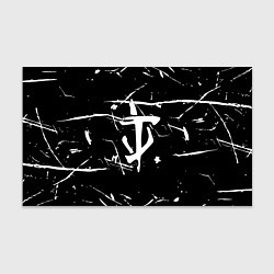 Бумага для упаковки Doom logo штрихи, цвет: 3D-принт