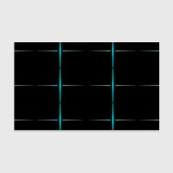 Бумага для упаковки Color black blue stripes