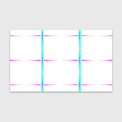 Бумага для упаковки Color white blue pink stripes