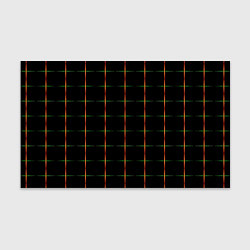 Бумага для упаковки Color black orange green crosses