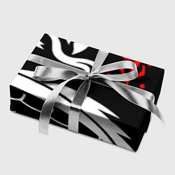 Бумага для упаковки Doom dragon steel, цвет: 3D-принт — фото 2