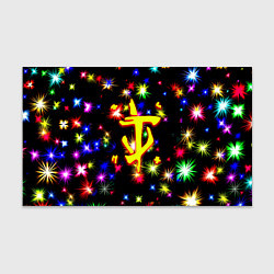 Бумага для упаковки Doom новогодние искры