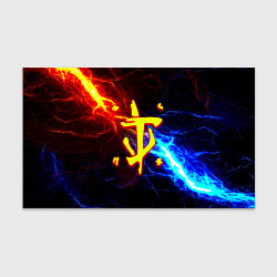 Бумага для упаковки Doom шторм с молниями