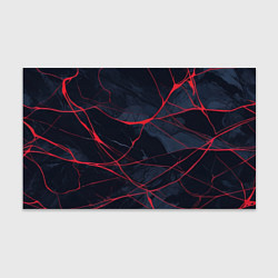 Бумага для упаковки Мраморные узоры из переплетений красных линий