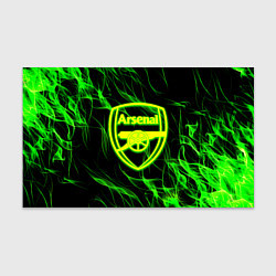 Бумага для упаковки Arsenal зеленый огонь, цвет: 3D-принт