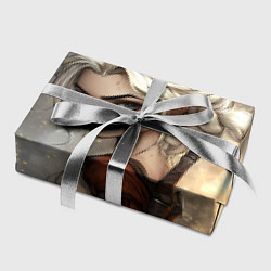 Бумага для упаковки Цири в мультяшном стиле, цвет: 3D-принт — фото 2