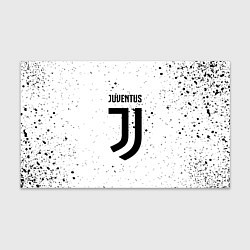 Бумага для упаковки Juventus черные краски всплеск, цвет: 3D-принт