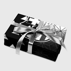 Бумага для упаковки Barcelona geometry black, цвет: 3D-принт — фото 2