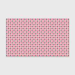 Бумага для упаковки Паттерн бубны и пики розовый, цвет: 3D-принт