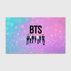 Бумага для упаковки BTS розовый боке, цвет: 3D-принт