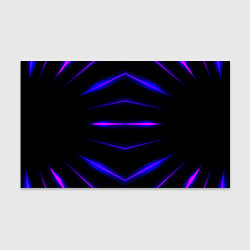 Бумага для упаковки Color black neon stripes