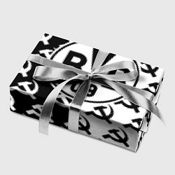 Бумага для упаковки Borussia паттерн ссср, цвет: 3D-принт — фото 2