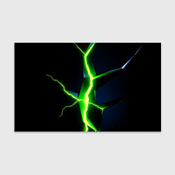 Бумага для упаковки Neon green glow