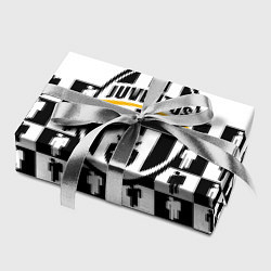 Бумага для упаковки Juventus болельщики паттерн, цвет: 3D-принт — фото 2