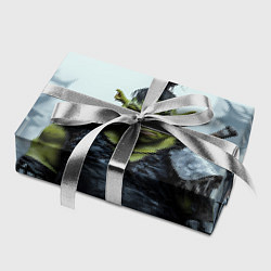 Бумага для упаковки Шрек панк в доспехах, цвет: 3D-принт — фото 2