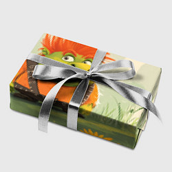 Бумага для упаковки Маленький Шрек с рыжими волосами, цвет: 3D-принт — фото 2