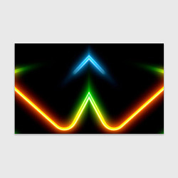 Бумага для упаковки Neon multicolored lines
