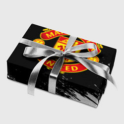 Бумага для упаковки Манчестер Юнайтед белые краски, цвет: 3D-принт — фото 2